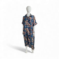 Tunic Blue Flower Dress