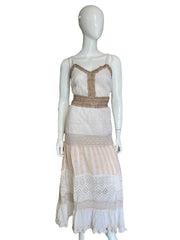 Boho cream dress