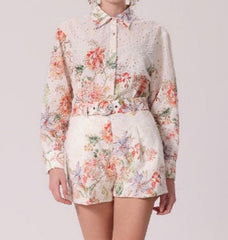 Flower blouse