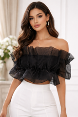 Black Taupe Top