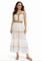 Boho cream dress