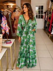 Jungle green Dress