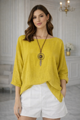 Green italy top