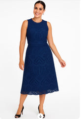 Embroidery set navy