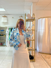 Blazer Tropical Azul