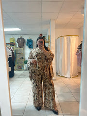 Brown n Cream Set