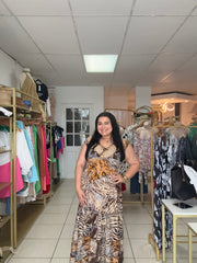 Animal Print Dress