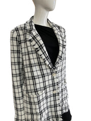 Gingham Blazer Curvy