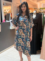 Tunic Blue Flower Dress