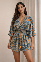 Sunset Jungle Romper