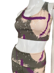 Green colorful Stamp Fit