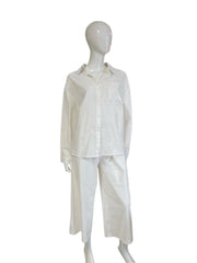 White Linen Set