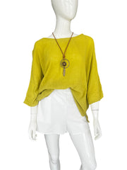 Green italy top