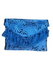 Blue rio mexican purse