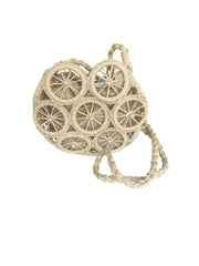 Pearls shoulder purse