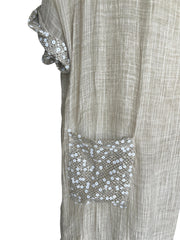 Cream India tunic