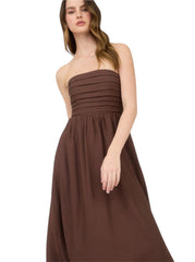 Brown Maxi Dress