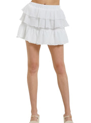 White skirt