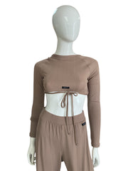 Cream Pant Set