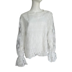 Laced Long Sleeve Top