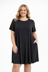 Dark Black Dress