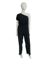 Black Jumpsuit One Shoulder