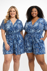 Blue Romper