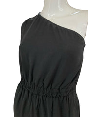 Black Jumpsuit One Shoulder