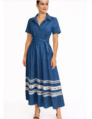 Jean Maxi Dress