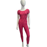 Pink Star Neon Bodysuit