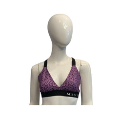 Purple Cheetah Sports Bra