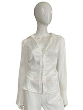 White Office Blouse