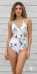 Flower swimsuit