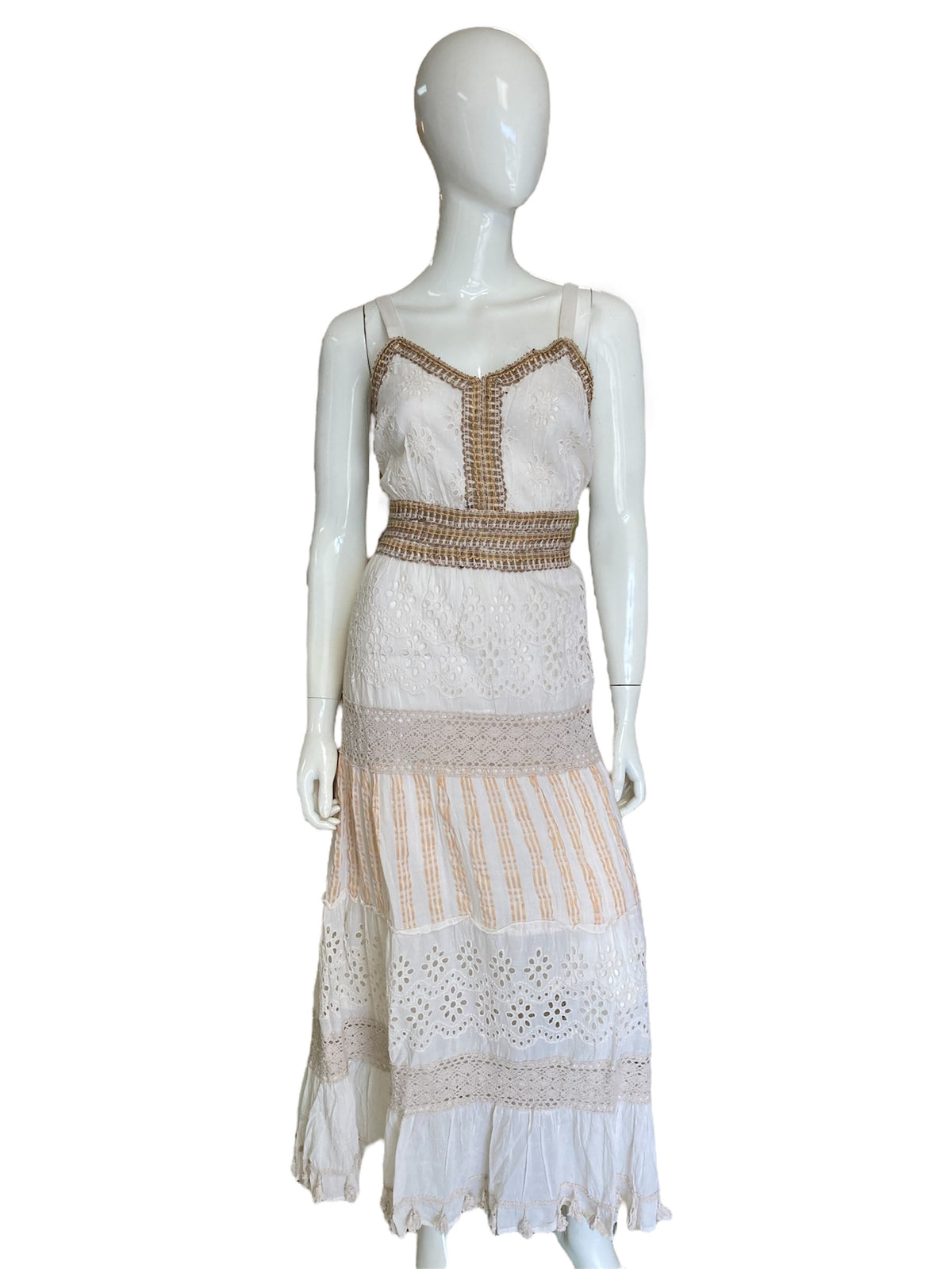 Boho cream dress