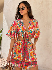 Gold Boho flowers