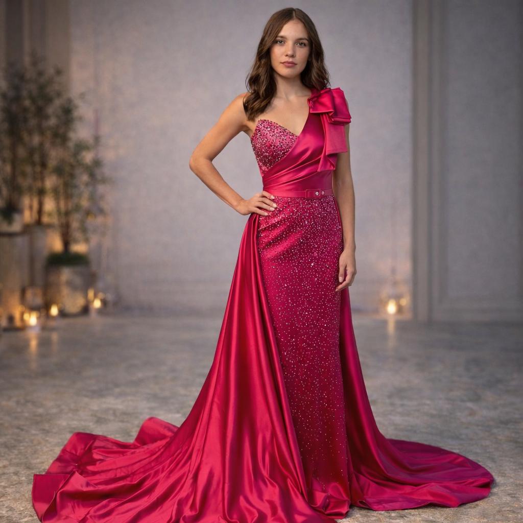 Pink Diamond Prom Dress