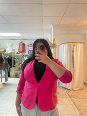Fuchsia Blazer