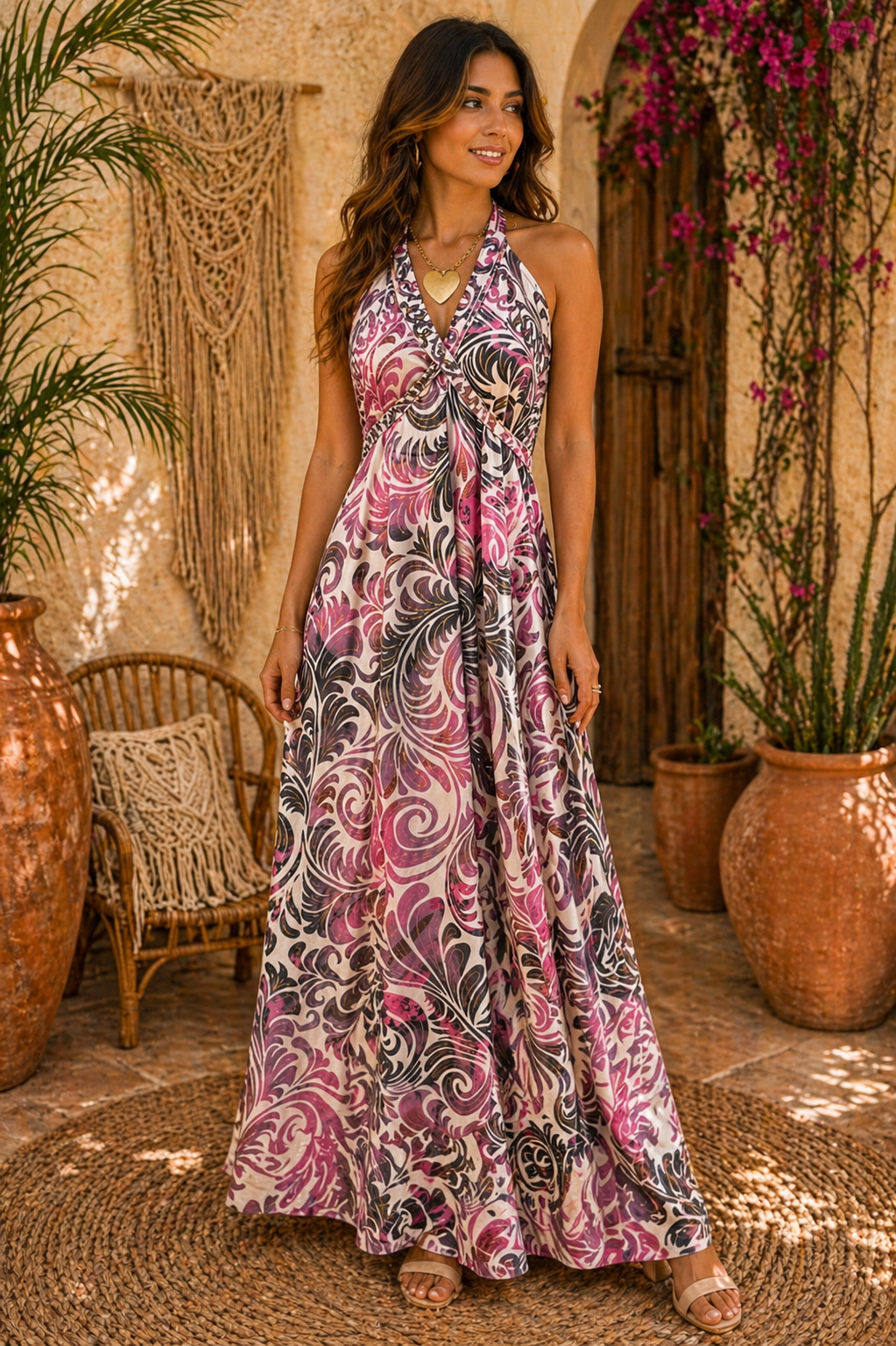 Pinkie purple dress