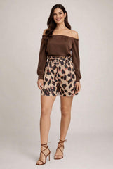 Animal Print Short