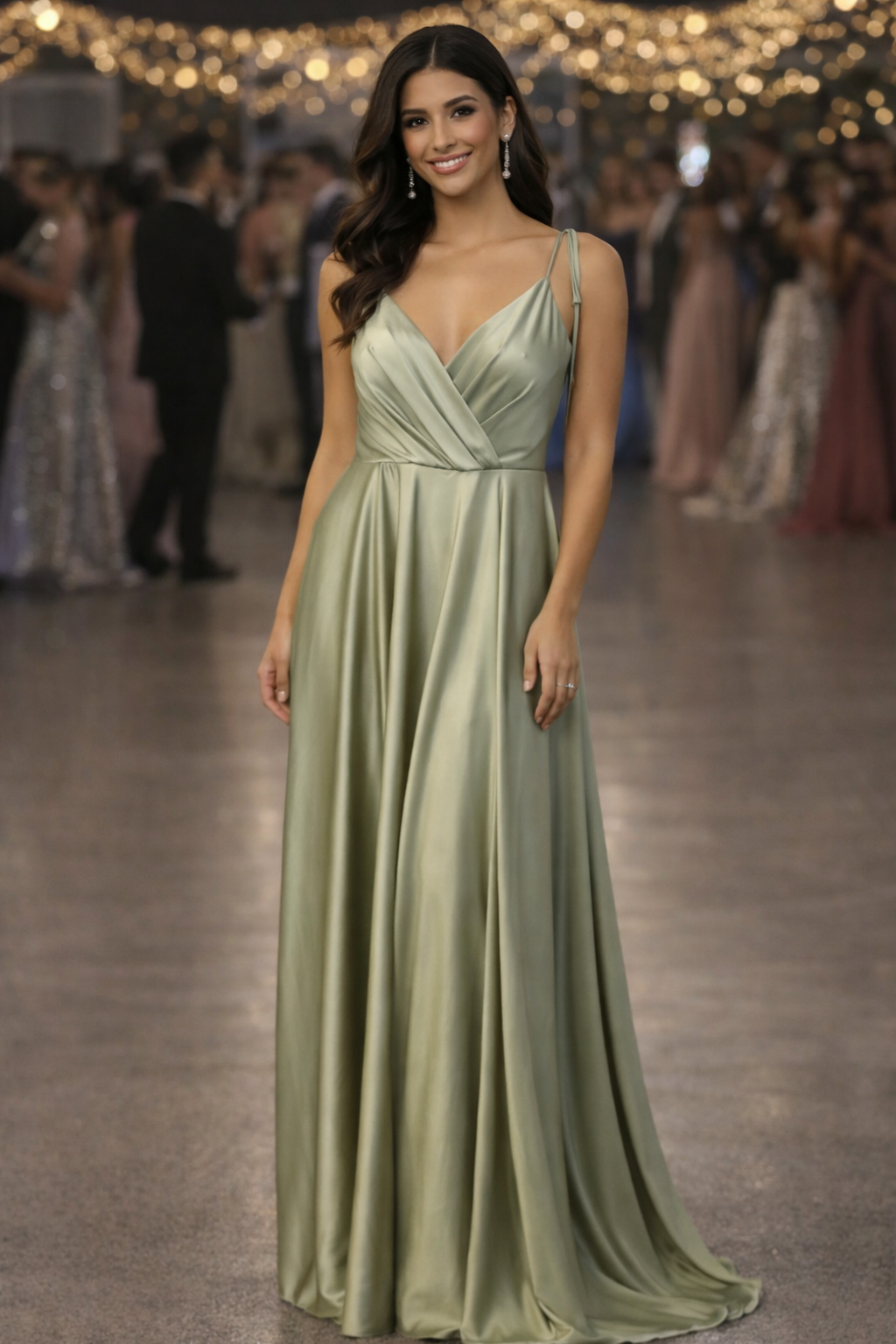 Mint Sage Formal Dress