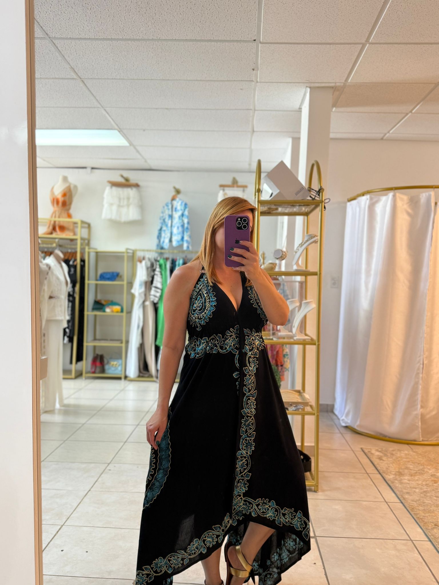 Black Gitana dress
