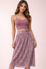 Pink Mauve Skirt
