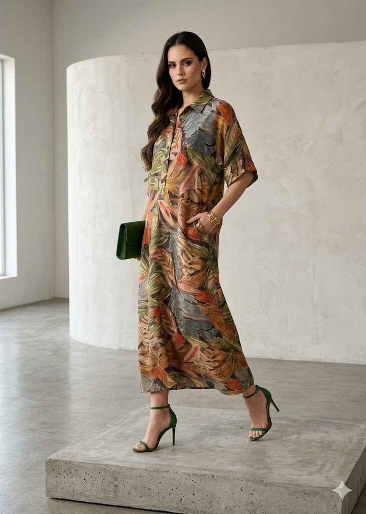 Tunic Tropical Dress