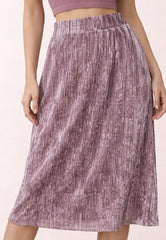 Pink Mauve Skirt