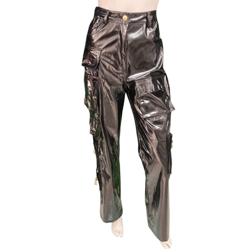 Black Cargo Leather