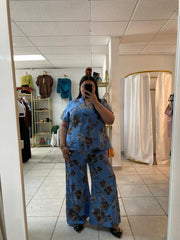 Blue Flower Set