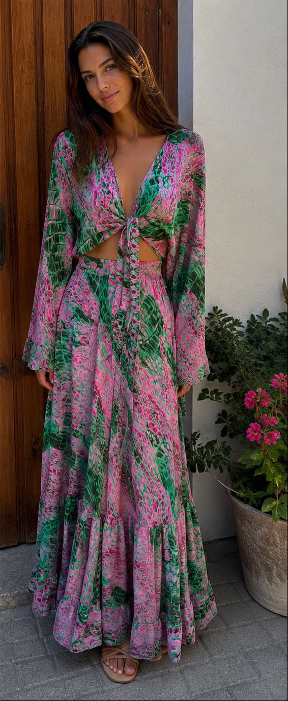 Mitzuri Maxi Skirt Set