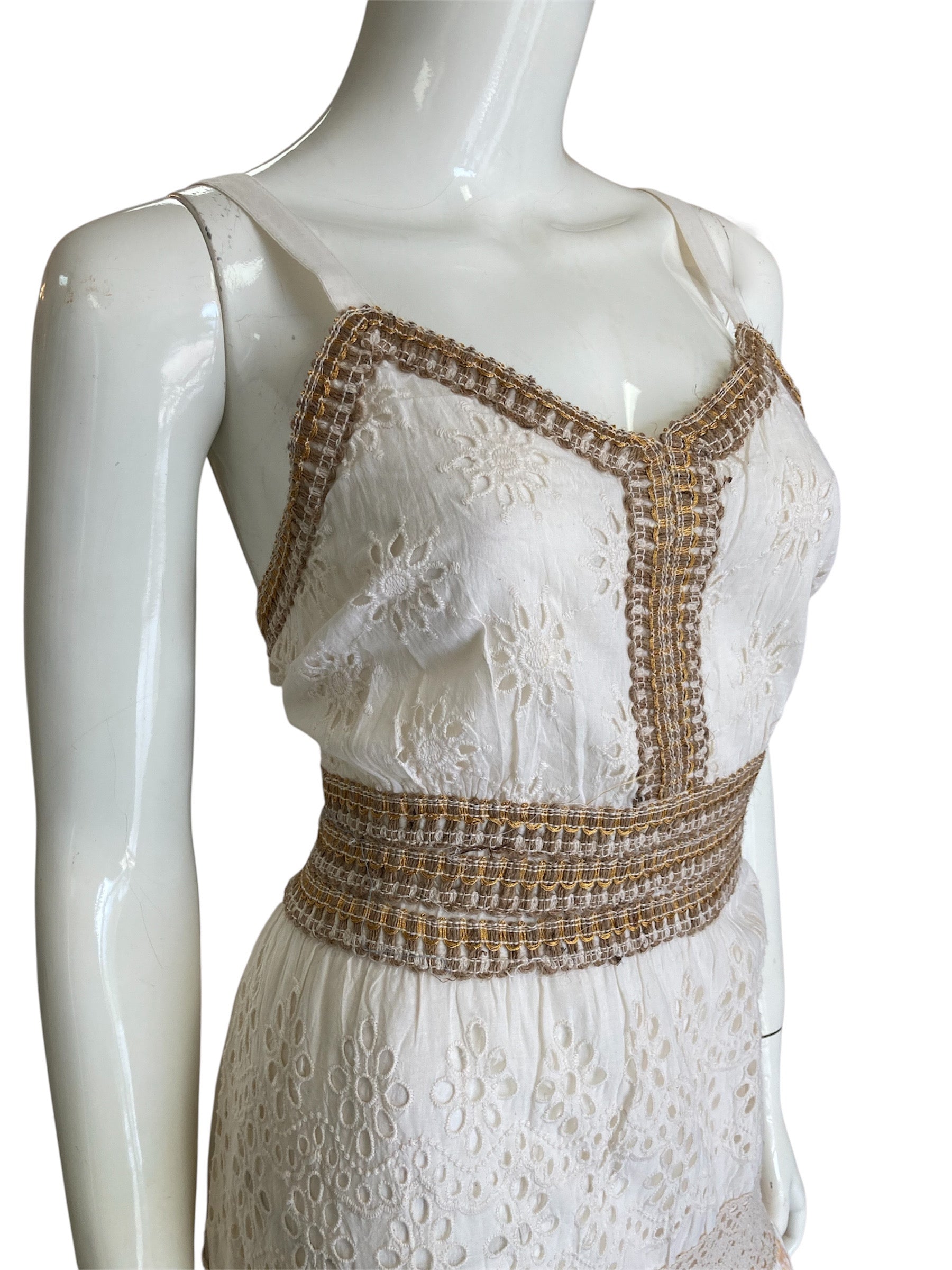 Boho cream dress