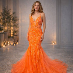 Fire Prom Dress