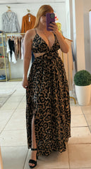 Animal Print Maxi